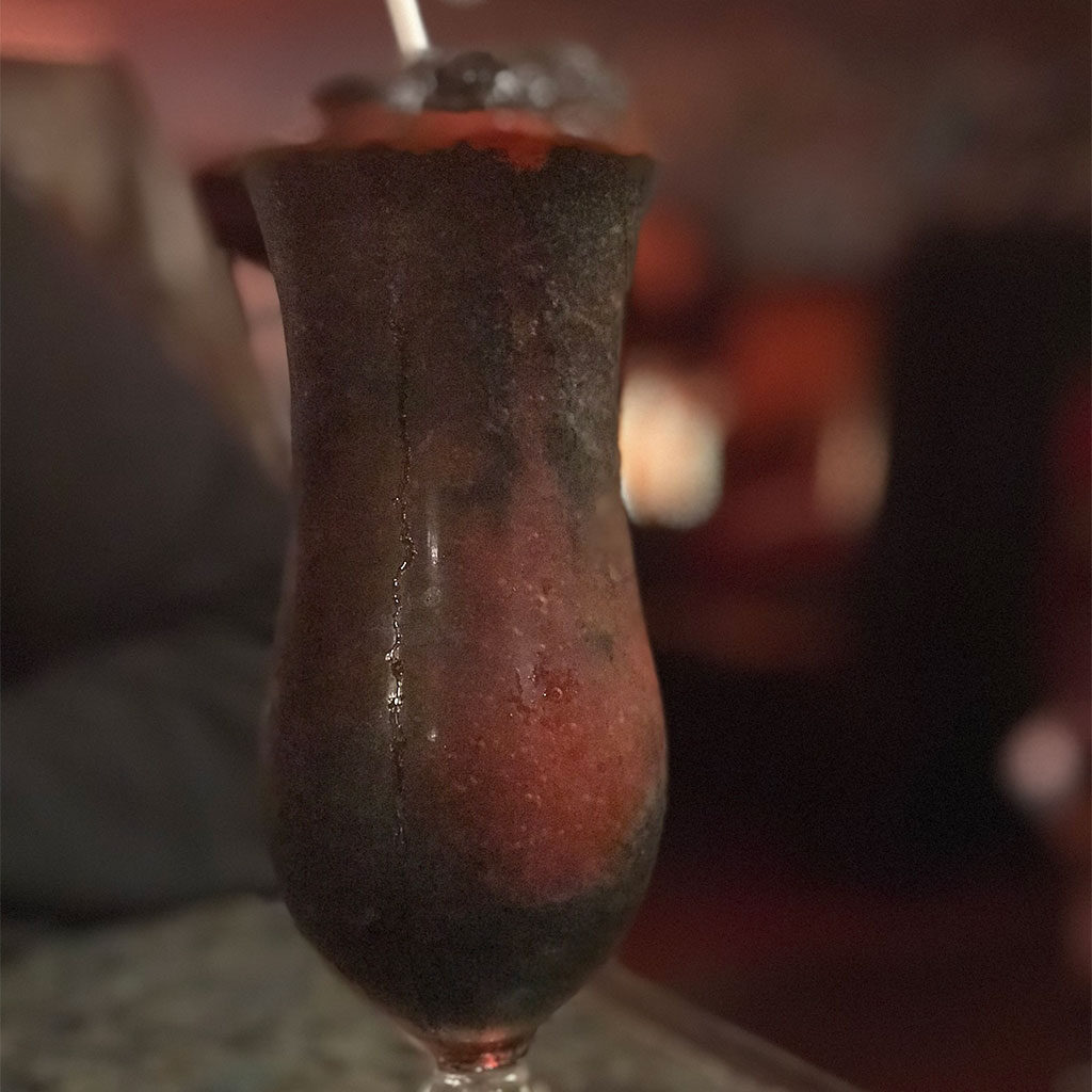 A chocolate drink
