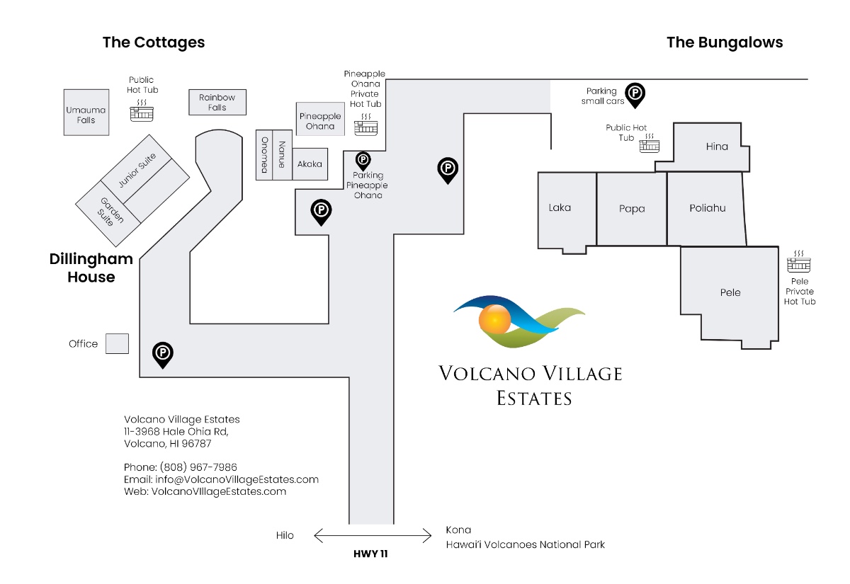 Property Map of Volcano Village Estates
