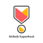 Airbnb Superhost logo